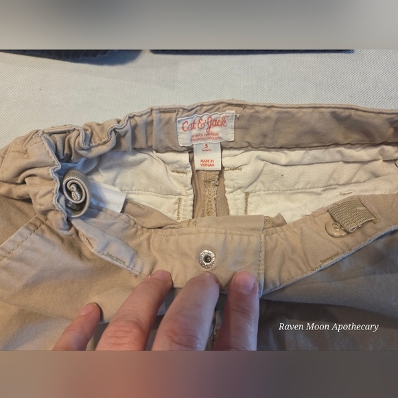 Kids Navy and Tan Bottoms Set - Picture 4 of 16